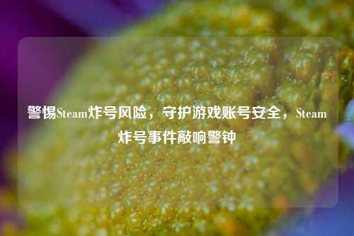 警惕Steam炸号风险，守护游戏账号安全，Steam炸号事件敲响警钟