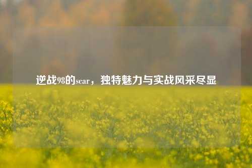 逆战98的scar,独特魅力与实战风采尽显