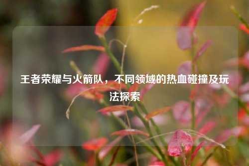 王者荣耀与火箭队,不同领域的热血碰撞及玩法探索