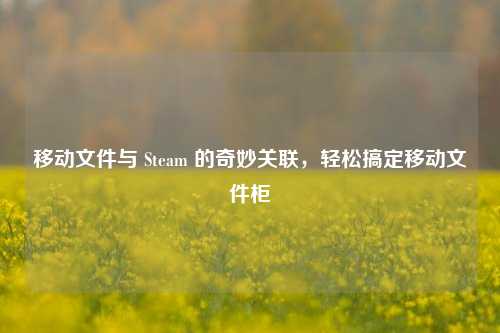 移动文件与 Steam 的奇妙关联，轻松搞定移动文件柜