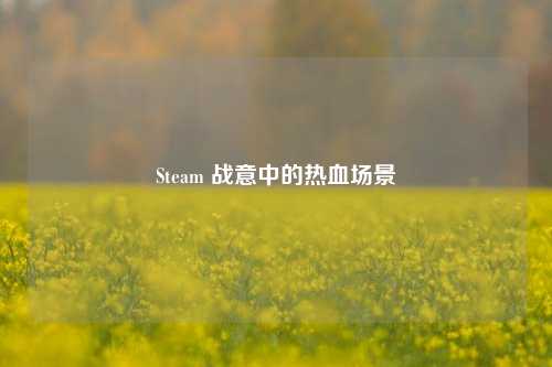 Steam 战意中的热血场景