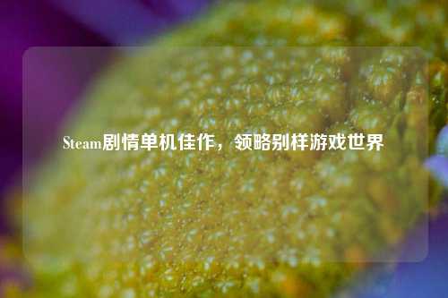 Steam剧情单机佳作，领略别样游戏世界