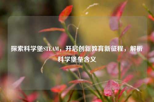 探索科学堡STEAM，开启创新教育新征程，解析科学堡垒含义