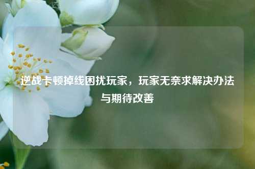 逆战卡顿掉线困扰玩家，玩家无奈求解决办法与期待改善