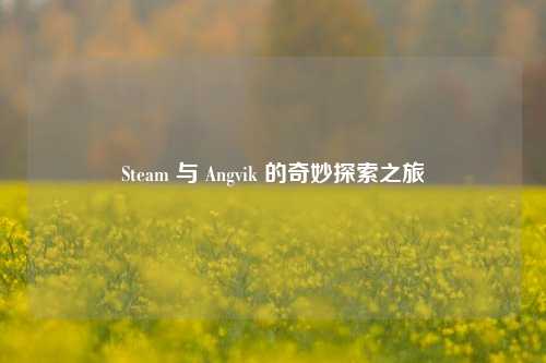 Steam 与 Angvik 的奇妙探索之旅