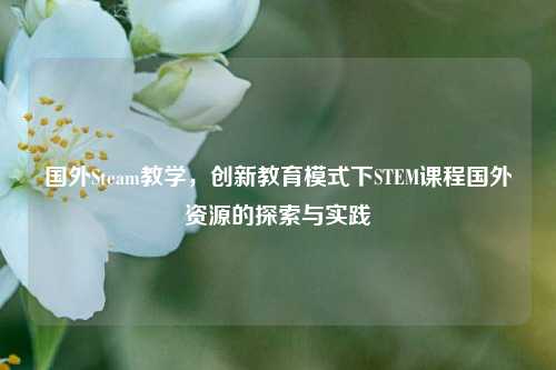 国外Steam教学，创新教育模式下STEM课程国外资源的探索与实践