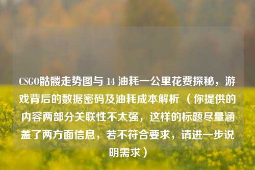 CSGO骷髅走势图与 14 油耗一公里花费探秘,游戏背后的数据密码及油耗成本解析 (你提供的内容两部分关联性不太强,这样的标题尽量涵盖了两方面信息,若不符合要求,请进一步说明需求)