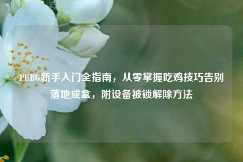PUBG新手入门全指南,从零掌握吃鸡技巧告别落地成盒,附设备被锁解除方法