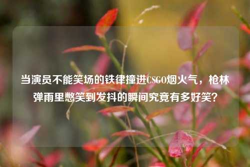 当演员不能笑场的铁律撞进CSGO烟火气，枪林弹雨里憋笑到发抖的瞬间究竟有多好笑？