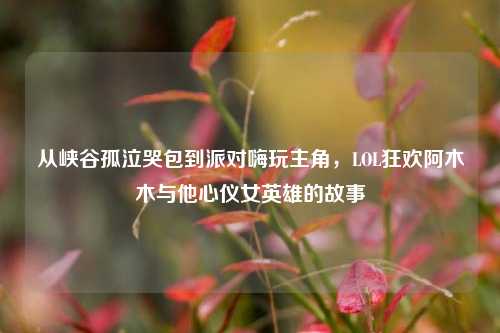 从峡谷孤泣哭包到派对嗨玩主角，LOL狂欢阿木木与他心仪女英雄的故事