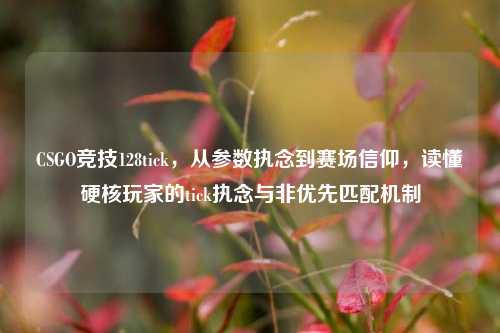 CSGO竞技128tick,从参数执念到赛场信仰,读懂硬核玩家的tick执念与非优先匹配机制