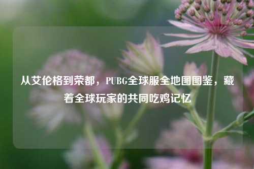 从艾伦格到荣都,PUBG全球服全地图图鉴,藏着全球玩家的共同吃鸡记忆
