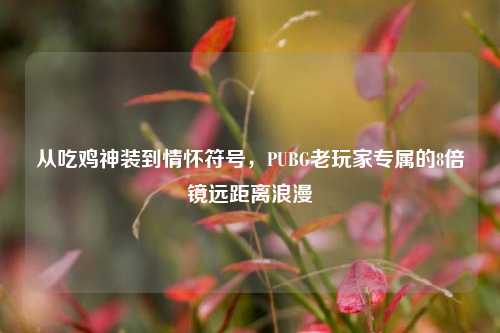 从吃鸡神装到情怀符号,PUBG老玩家专属的8倍镜远距离浪漫