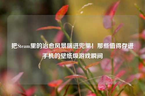 把Steam里的治愈风景揣进兜里!那些值得存进手机的壁纸级游戏瞬间